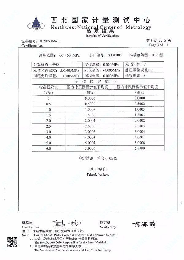 DY-YLB精密数字压力表