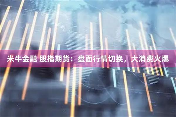 米牛金融 股指期货：盘面行情切换，大消费火爆