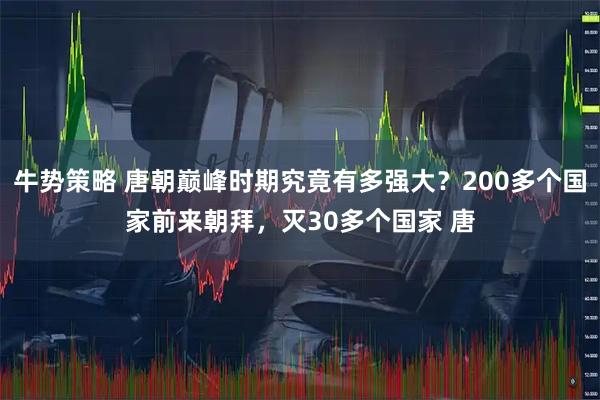 牛势策略 唐朝巅峰时期究竟有多强大？200多个国家前来朝拜，灭30多个国家 唐